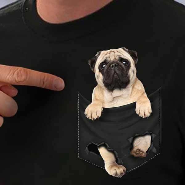 T shirt clearance for pug dog