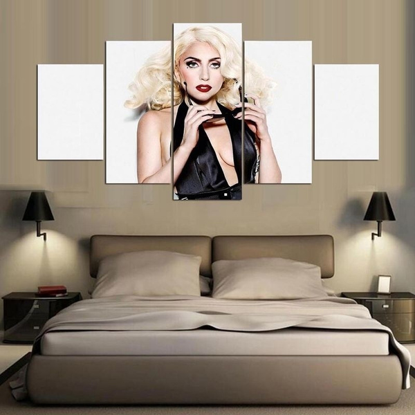 A4 Sections or Giant 1Piece Lady Gaga Giant Wall Art Poster Print A3