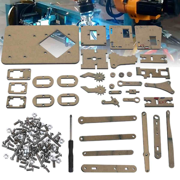 DIY Robot Arm Claw Arduino Kit Mechanical Grab Manipulator Assembled Toys GIFTS 