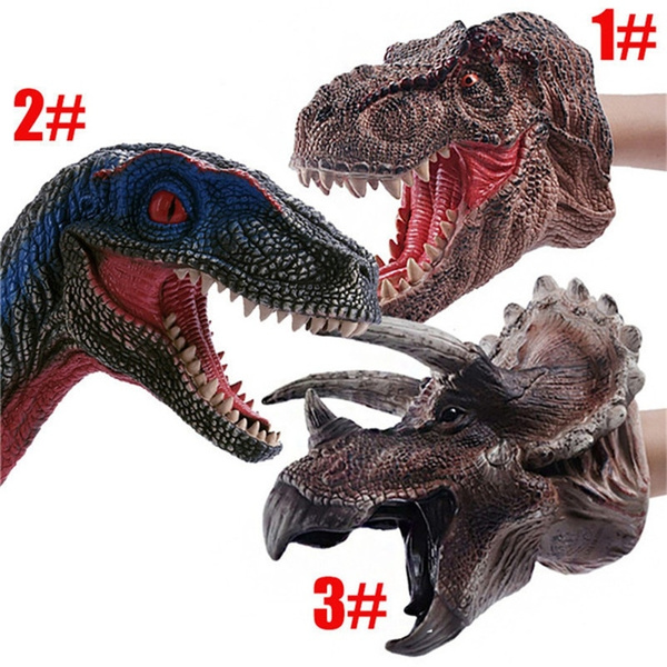 raptor hand puppet