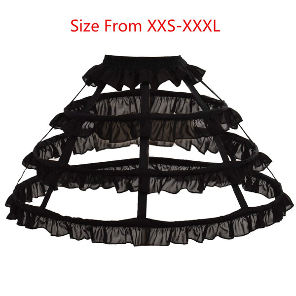 2019 Wedding Hoop Skirt Dress Panier 