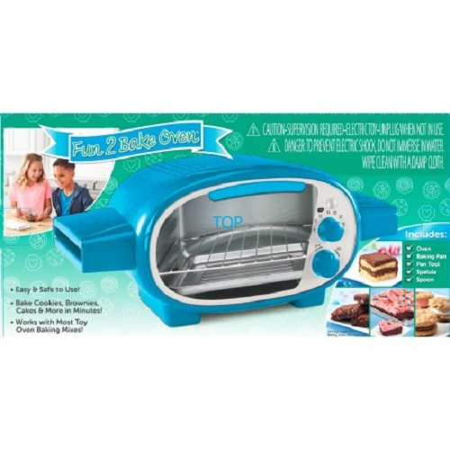 Fun 2 Bake Electric Play Oven with Pan and Accessories Blue Unisex Reviews