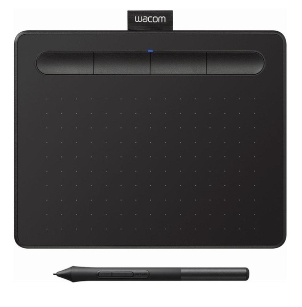  Wacom Intuos CTL4100WLK0 Wireless Graphics Drawing Tablet with  3 Bonus Software Included, 7.9 x 6.3, Black (Renewed) : Electronics