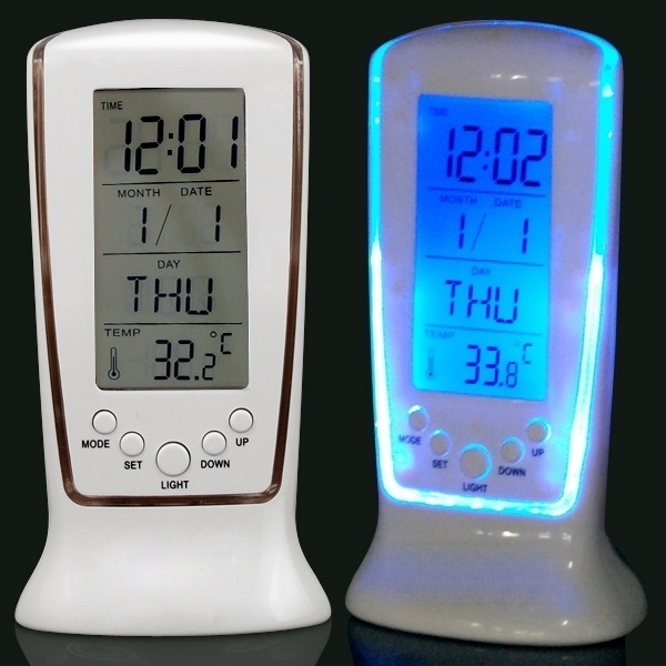 Digital Clock-Thermometer-Calendar