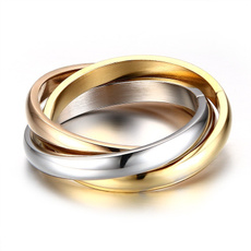 Steel, Stainless, bandring, wedding ring