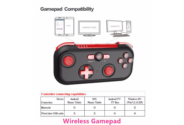 Gluren naaimachine benzine Wireless Bluetooth Gamepad Remote Controller For IOS Android Mini Bluetooth  Game Controller Joystick For Mobile Phone TV TV BOX PC | Wish