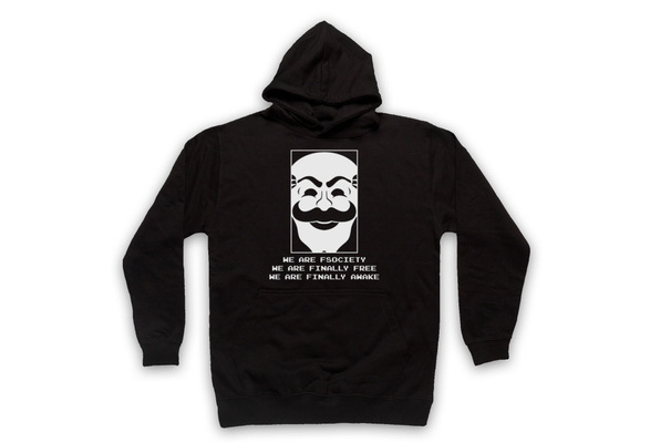 FSOCIETY MR ROBOT HOODIE SWEATSHIRT FSOCIETY MR ROBOT HOODIE SWEATSHIRT