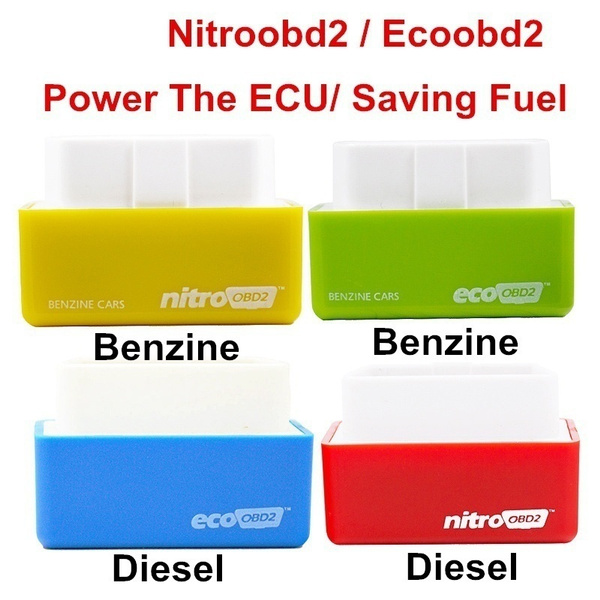 1x ECO OBD2 Chip Tuning Box Plug & Drive Fuel Saved Emission for DIESEL Cars 
