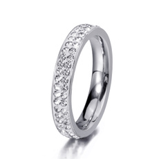 Steel, Crystal, crystal ring, Love