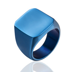 Steel, men_rings, Fashion, polished