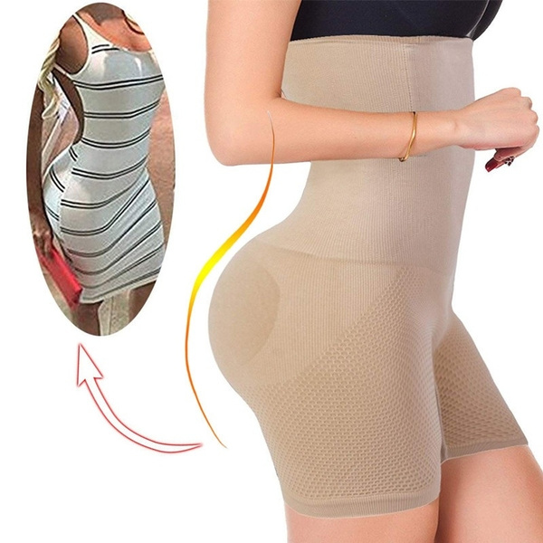 Women High Waist Shapewear Fashion Tummy Control Panties Waist Trainer Body  Shaper