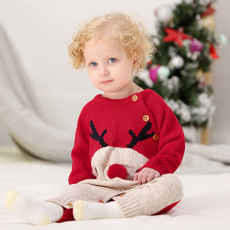 knitted, Fashion, Christmas, Long Sleeve