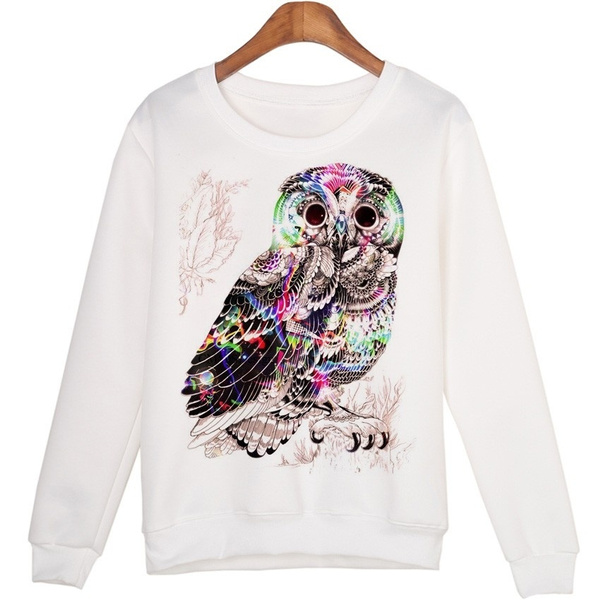 womens owl sweater