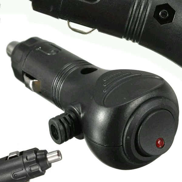 car cigarette plug with switch