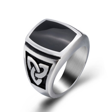 Steel, men_rings, Celtic, Мода
