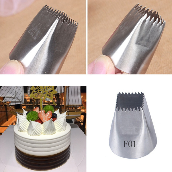 Large Icing Piping Nozzle Russian Pastry Tips Baking Mold Cake Decoration Tool