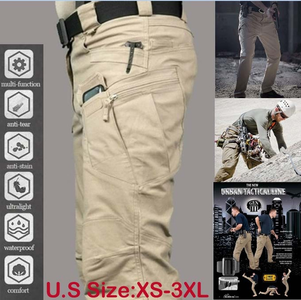 Outdoors Tactical Military Men's Pants Training Cargo Pants Multi ...