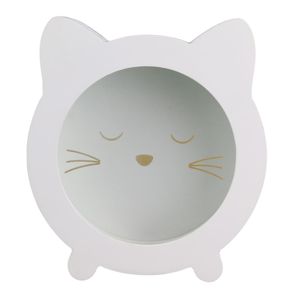 Les Tresors De Lily Q4772 Tirelire Bois Chats Blanc 16 5x15 Cm Wooden Piggy Bank Chats White 16 5x15 Cm Holzernes Sparschwein Chats Weiss 16 5 X 15 Cm Wish