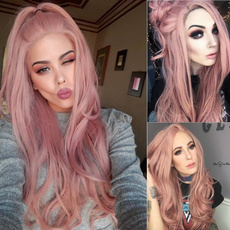 wig, pink, Fiber, wigs cospay
