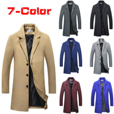 worstedcoat, menlongjacket, Fashion, Winter