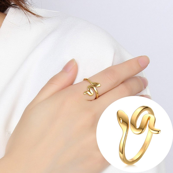 Effy Safari 14k Yellow Gold Snake Diamond Ring – effyjewelry.com