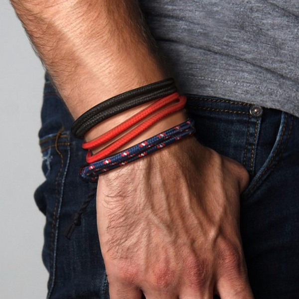 Men's climbing 2025 rope bracelets