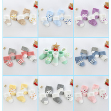 1 Pair Winter Warm Baby Socks Anti Slip Newborn Sock 0-32 months Soft Cotton Sock Cute Cartoon Boy Girl Socks Accessories