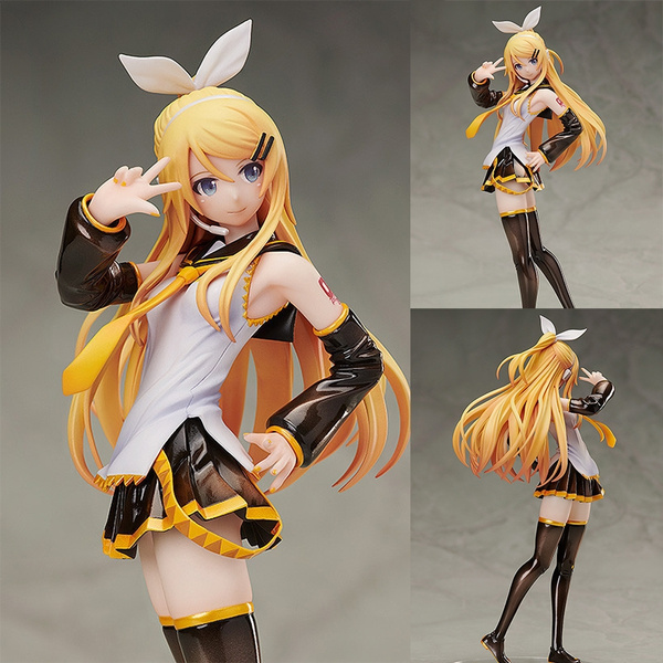 VOCALOID Library Hatsune Miku Anime Figure Kagamine Rin Adult Ver Model Toy Christmas Gifts