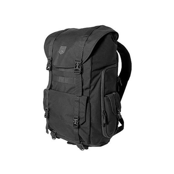 Cannae Pro Gear 500D Nylon 34 Liter Sarcina Open Top Rally Pack Backpack Black Wish