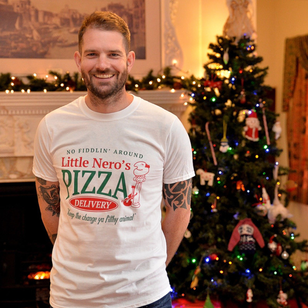 Home Alone Inspired Little Nero s Pizza T shirt Wish