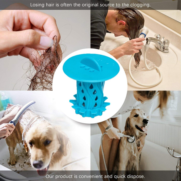 TXM Bathtub/Sink Drain Hair Catcher,Bathtub Drain Protector for Shower,  Durable Shower Drain Protector for Bathroom and Kitchen
