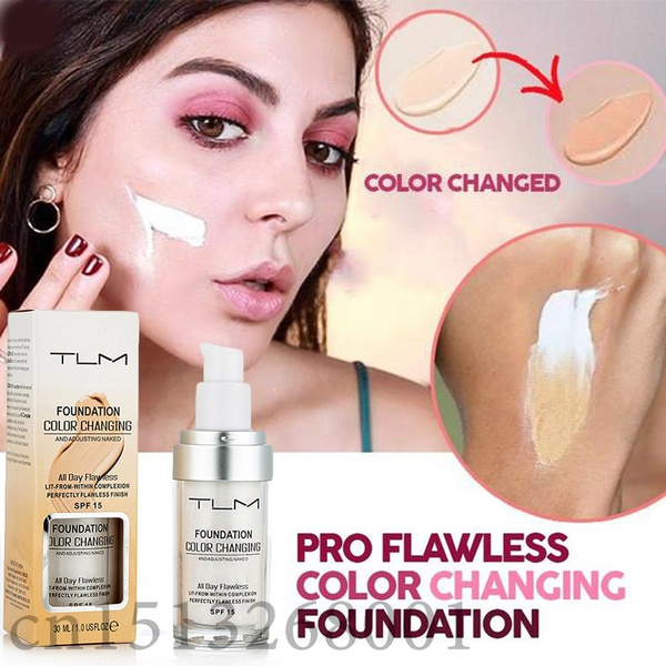 Tlm color changing deals foundation