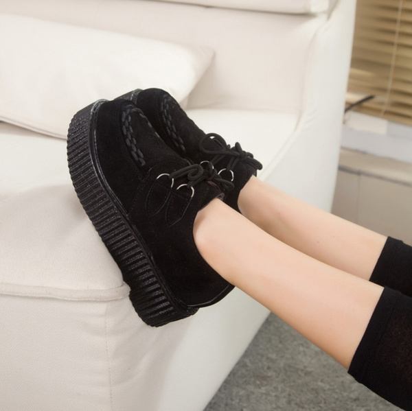 Womens clearance black creepers