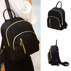 Women's fashion Girl School Bag Travel Cute Backpack Satchel Women Shoulder Rucksack  black
