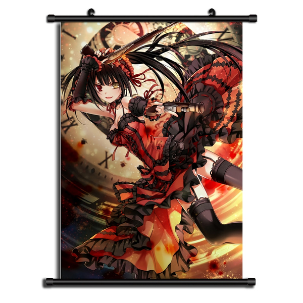 Date A Live HD Print Anime Wall Poster Scroll Room Decor 