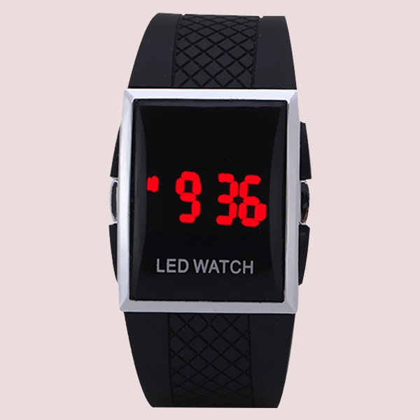 unisex fashion personality led electronic sport watches