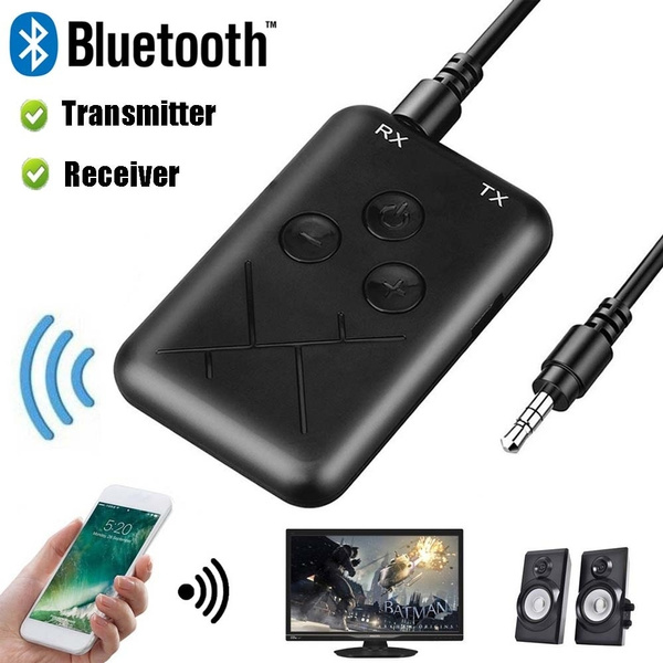 2in1 Bluetooth Transmitter Receiver 3.5mm Stereo Wireless Music Audio Cable  Dongle Bluetooth V4.2 Adapter for TV DVD Mp3 PC