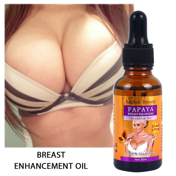 Fashion Breast Enhancement Oil Increase Elasticity Beauty Health Breast Enlargement 30ml Papaya Extract Wish