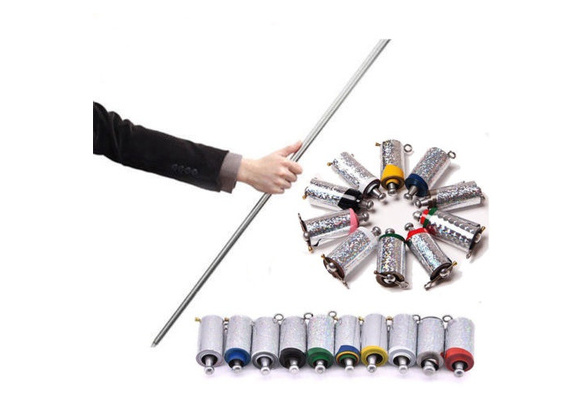 Portable Martial Arts Metal Magic Pocket Bo Staff 110cm New Pocket Magic silver