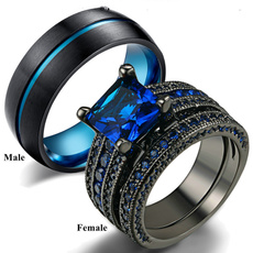 blackgoldring, Steel, Fashion, wedding ring