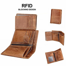 leather wallet, Fashion, rfidwallet, Wallet