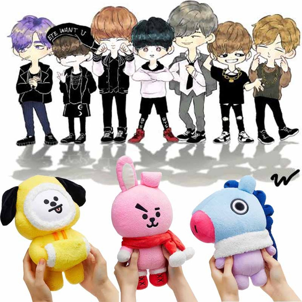 bts plush dolls