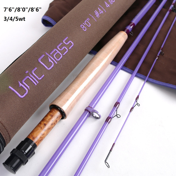 fast glass fly rod