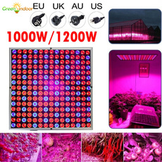 GREENSINDOOR 1000/1200W LED Greenhouse Garden Hydroponic Plant Grow Light Full Spectrum Growing Plant Grow Light Panel