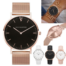 Steel, Fashion, bracelet watches, Casual Watches