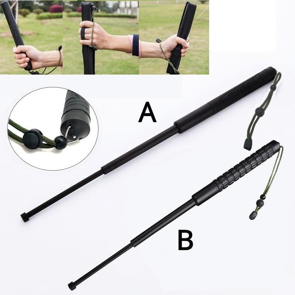 Three Section Collapsible Pole Glass Breaking Walking Hiking