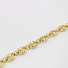 yellow gold, Bracelet, coffeebeansshaped, gold