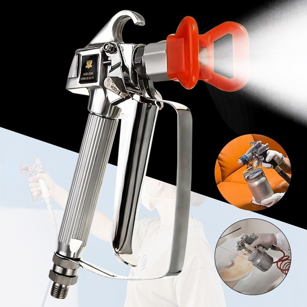 NEW 3600PSI 248Bar Airless Paint Spray Gun With Tip Guard For Sprayers 