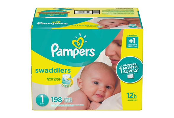 Pampers swaddlers size 1 sales 198