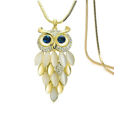 Owl, Chain Necklace, Fashion, Jewelry